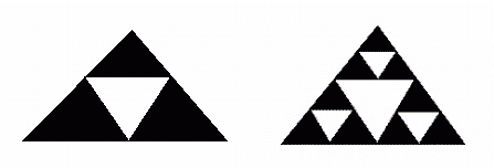 one dimensional Sierpinski


pyramid (Sierpinski gasket)